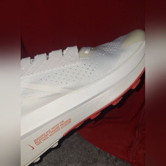 Nike ZoomX Zegama Trail 2 ~ Sail Picante Red FD5190-103 | Men's: 11 ☆ Worn 1x - Picture 5 of 10